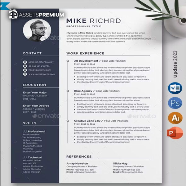 The Professional Resume