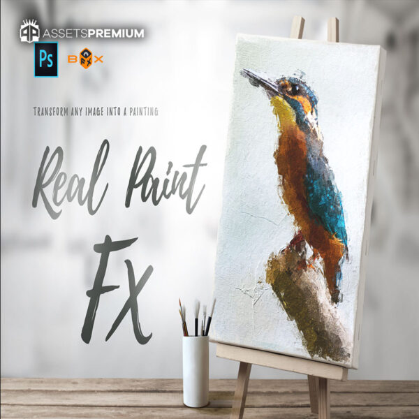 Real Paint FX - Photoshop Add-On