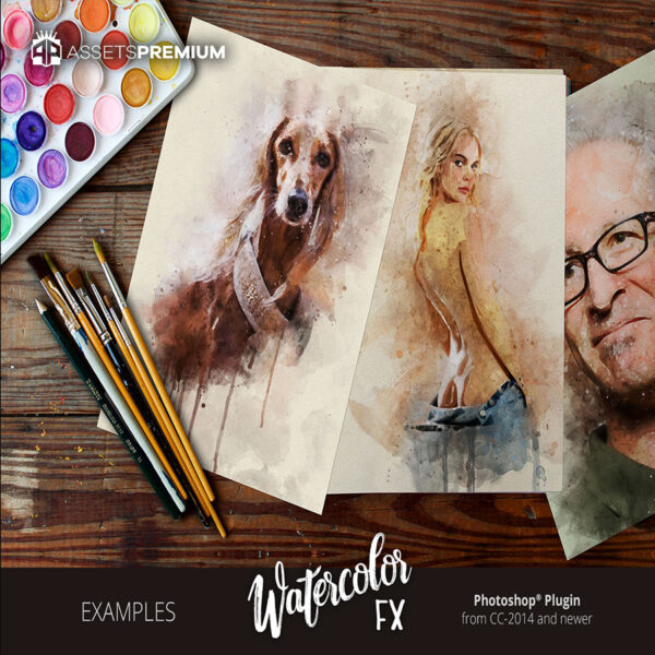 Watercolor FX - Photo Effect Plugin