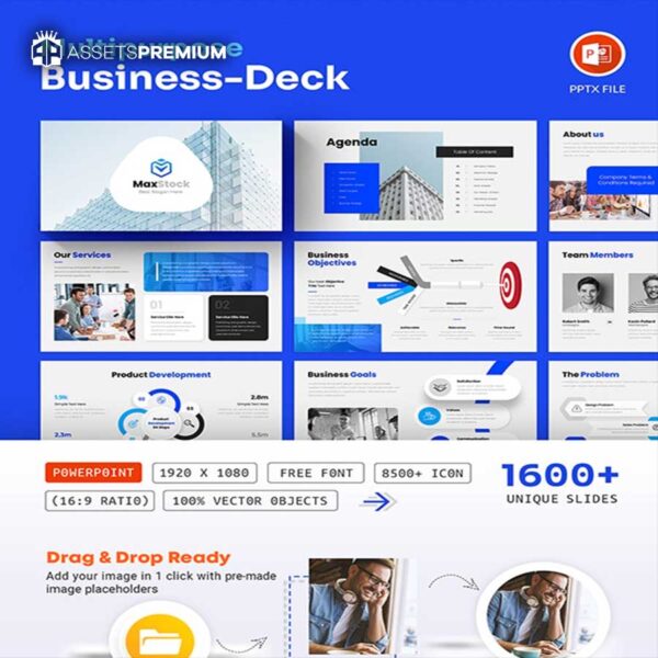 Multipurpose Business Presentation PowerPoint Template