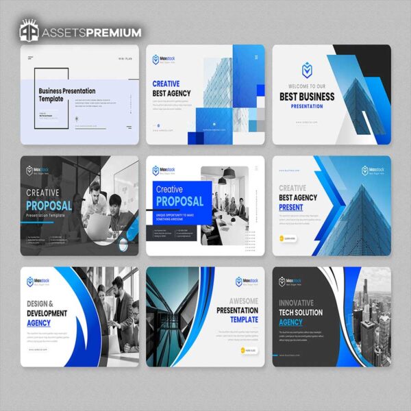 Multipurpose Business Presentation PowerPoint Template - Image 3