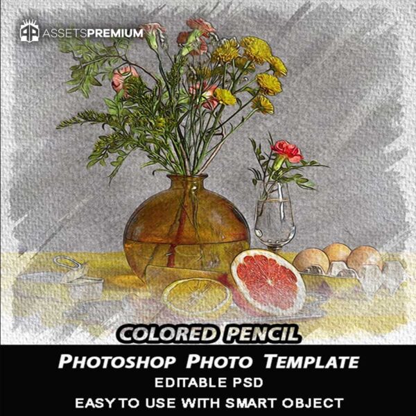 Colored Pencil Photo Effects